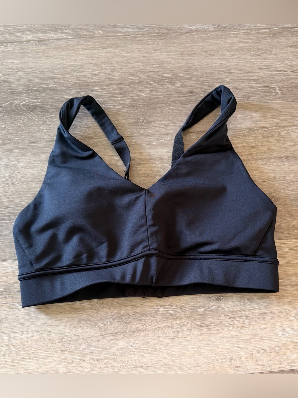 Fabletics Black Sports Bra - Size L